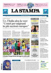 La Stampa - 29 Giugno 2018