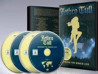 Jethro Tull - Around The World Live (2013) [4DVD-BoxSet]