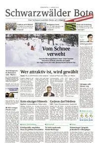 Schwarzwälder Bote Oberndorf - 11. Januar 2018