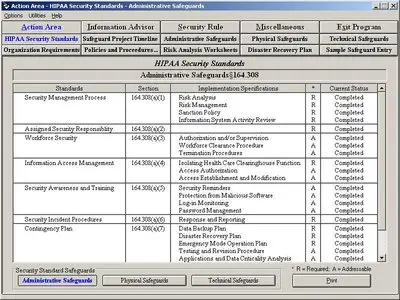 HIPAA Security Rule Assistant 8.5