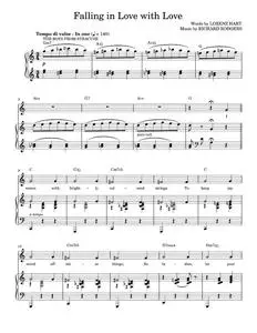 Falling In Love With Love - Rodgers & Hart (Piano Vocal)