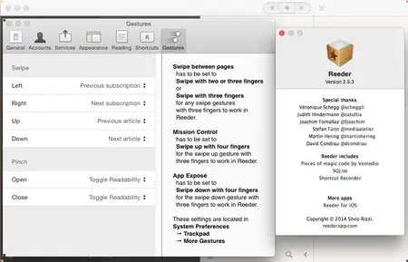 Reeder 2.5.3 Mac OS X