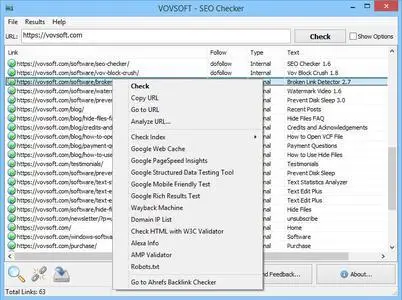 VovSoft SEO Checker 9.0.0 Multilingual