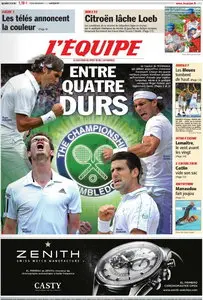 L'EQUIPE (20 Juin 2011) 