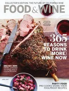 Food & Wine USA - April 2017