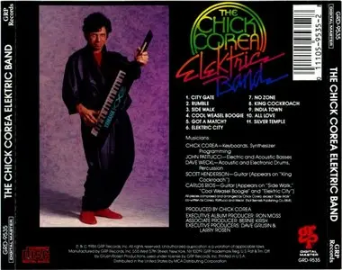 Chick Corea - Elektric Band (1986) {GRP 9535}