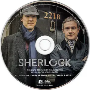 Sherlock - Original Television Soundtrack: Music From Series One, Two, Three (2012-2014) 3CD