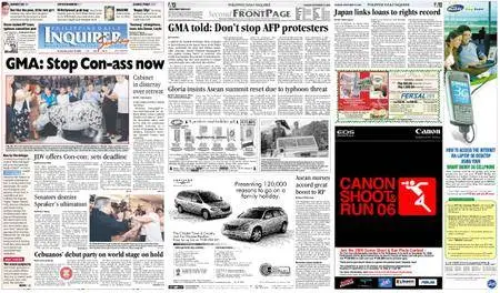 Philippine Daily Inquirer – December 10, 2006