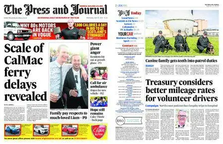 The Press and Journal Highlands and Islands – April 25, 2018