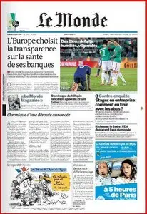 LE MONDE du  19 juin 2010