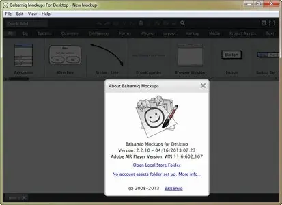 Balsamiq Mockups 2.2.10 (Windows/MacOSX)