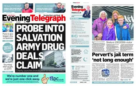 Evening Telegraph Late Edition – October 09, 2018