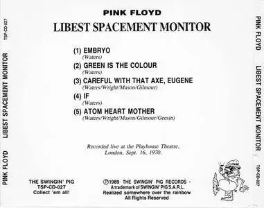 Pink Floyd - Libest Spacement Monitor (1989) {The Swingin' Pig} **[RE-UP]**