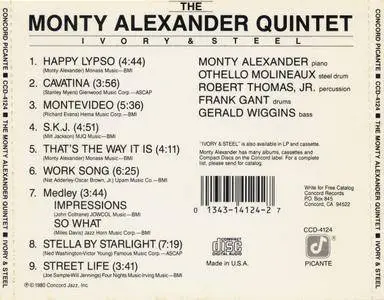 The Monty Alexander Quintet - Ivory & Steel (1980) {Concord}