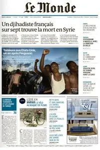 Le Monde du Mardi 11 Août 2015