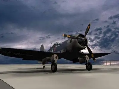 F4U1 Corsar model for 3Ds Max