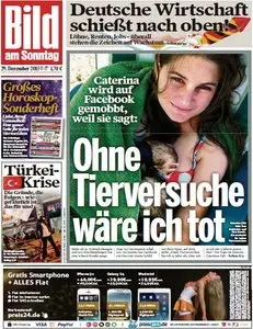 Bild am Sonntag, 29. Dezember 2013