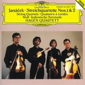 Hagen Quartett - Janácek: String Quartets Nos.1 & 2, Wolf: Italian Serenade (1989)