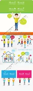 Social groups of people vector 5