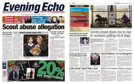 Evening Echo – November 22, 2018