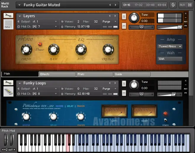 Pettinhouse Funky Guitar KONTAKT