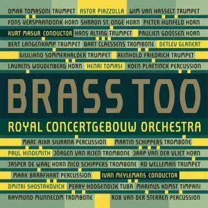 Royal Concertgebouw Orchestra, Ivan Meylemans, Kurt Masur - Brass Too (2015) [Official Digital Download 24/88]