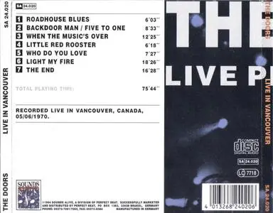 The Doors - Live In Vancouver (1994)