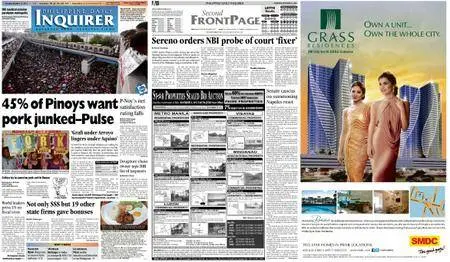 Philippine Daily Inquirer – October 15, 2013