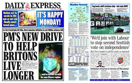 Daily Express – March 29, 2021