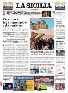 La Sicilia Caltanissetta - 17 Settembre 2017