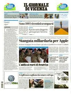 Il Giornale Di Vicenza - 31 Agosto 2016