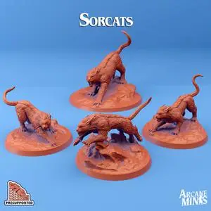 Arcane Minis - Sorcats