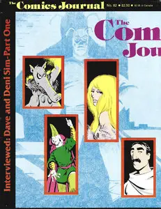 Comics Journal #82 (July 1983)