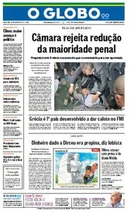 O Globo - 1 de julho de 2015 - Quarta