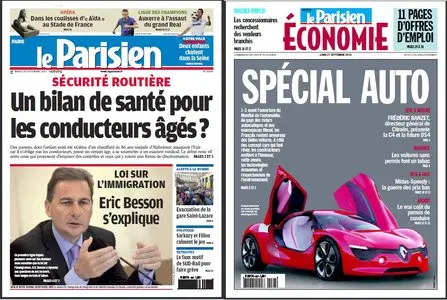 Le Parisien, du 28 Septembre 2010 plus Suppl.