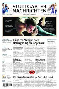 Stuttgarter Nachrichten Stadtausgabe (Lokalteil Stuttgart Innenstadt) - 28. April 2018