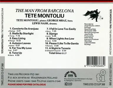 Tete Montoliu Trio - The Man From Barcelona (1991)