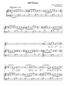 100 years - Five for Fighting (Piano Vocal)