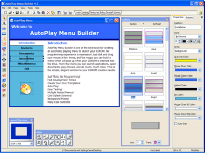 AutoPlay Menu Builder 6.1 Build 1916 Portable