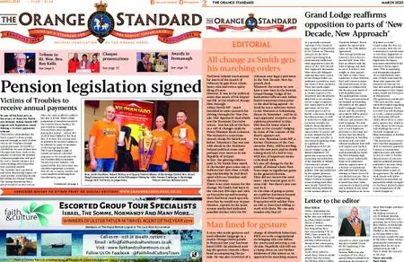 The Orange Standard – March 2020