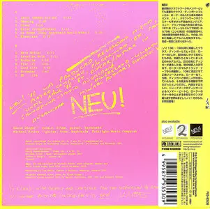 Neu! - Albums Collection 1972-2010 (4CD) Japanese Mini-LPs, Remastered Reissue 2012