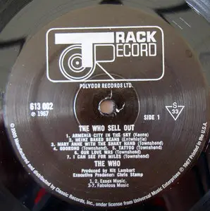 The Who - The Who Sell Out (Classic Records 140g Re-issue) LP rip in 24 Bit/ 96 Khz 