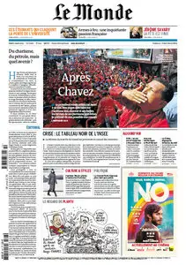 Le Monde - Jeudi  7  Mars 2013