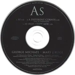 George Michael/Mary J Blige - As (Europe CD5) (1999) {Epic}