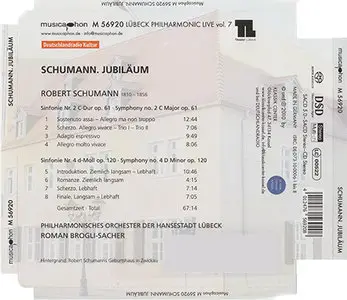 Robert Schumann - Lübeck Philharmonic, Brogli-Sacher - Schumann. Jubiläum (2010) {Hybrid-SACD // EAC Rip} 