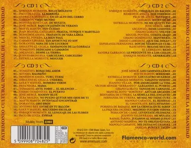 Various Artists - Flamenco: Patrimonio de la Humanidad (2011) [4CD BoxSet] {EMI Music Spain}