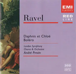 Maurice Ravel - London Symphony Chorus & Orchestra / André Previn - Daphnis et Chloe / Bolero (1980's, CD reissue 1998)