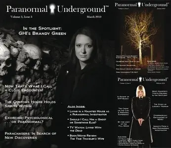 Paranormal Underground - January/February/March 2010