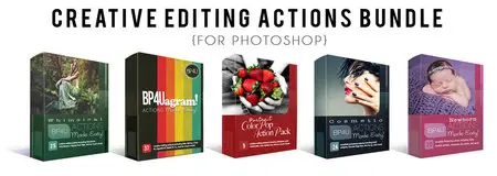 BP4U - Creative Edition Photoshop Actions Bundle