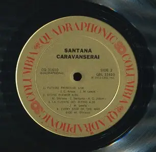 Santana ‎– Caravanserai {US, Quadraphonic} vinyl rip 24/96